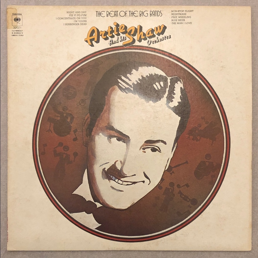 Artie Shaw Vinyl Lp Record Album The Beat Of The Big Bands
